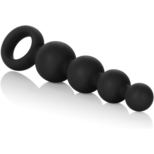 Silicone Booty Beads - Black