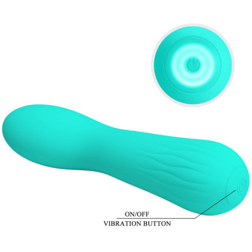 Faun Rechargeable Vibrator - Turquoise