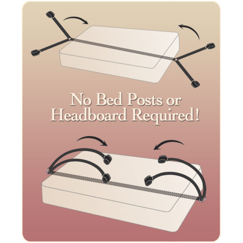 Fetish Fantasy Series Bed Bindings Restraint Kit