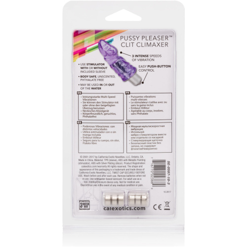 Pussy Pleaser Clit Climax - Purple