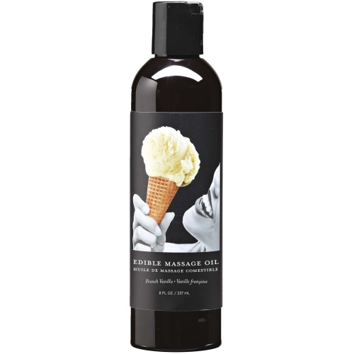 Edible Massage Oil - Vanilla - 8 Fl. Oz.