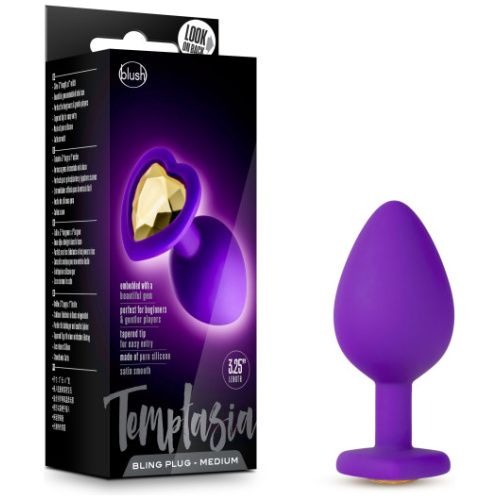 Temptasia - Bling Plug Medium - Purple