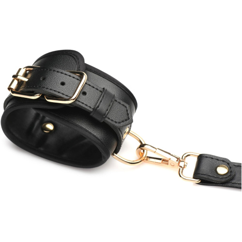 Bondage Harness With Bows - Medium/large - Black