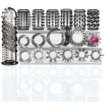 The 9's Try-Curious Cock Ring and Sleeve Set