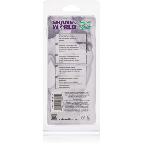 Shane's World Silicone Buddy - Purple