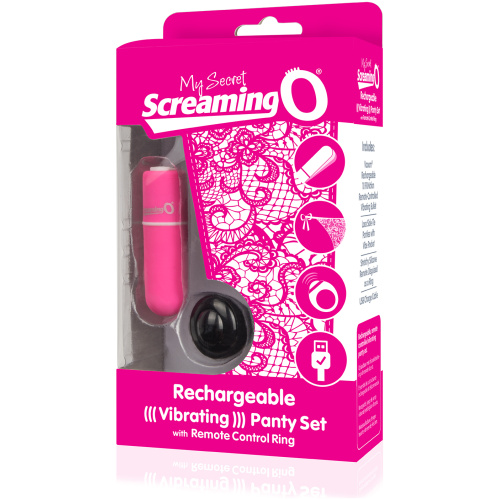 My Secret Charged Remote Control Panty Vibe - Pink