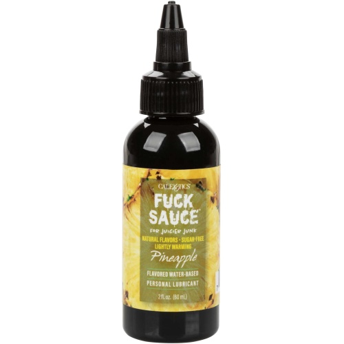 Fuck Sauce Flavored Water-Based Personal Lubricant 2 Oz - Pineapple