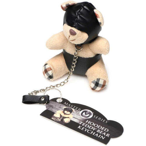 Hooded Teddy Bear Keychain