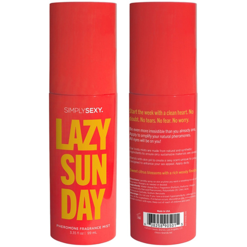 Lazy Sunday - Pheromone Fragrance Mists 3.35 Oz