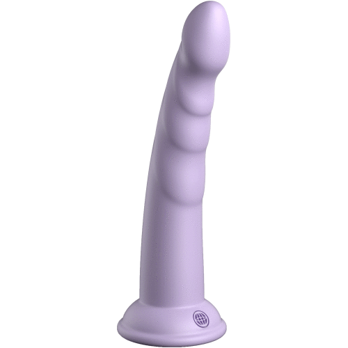Dillio Platinum - Slim Seven 7 Inch Dildo - Purple