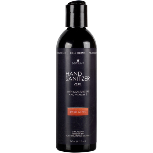 Sensuva Hand Sanitizer Gel - Sweet Citrus - 8.12 Fl. Oz.