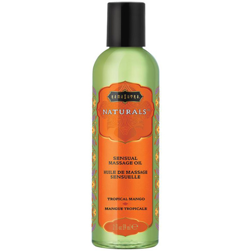 Naturals Massage Oil - Tropical Mango - 2 Fl Oz (59 ml)