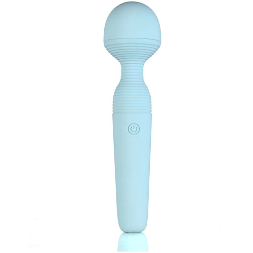 Grace Bendable Vibrating Pleasure Wand - Blue