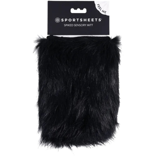 Spiked Sensory Mitt - Black