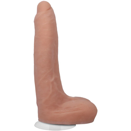 Signature Cocks - Owen Gray - 9 Inch Ultraskyn Cock With Removable Vac-U-Lock Suction Cup - Skin Tone