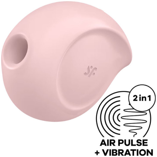 Satisfyer Sugar Rush - Air Pulse Stimulator Plus Vibration - Rose