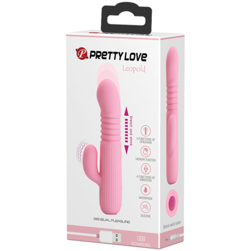 Pretty Love Leopold G-Spot Vibrator - Pink