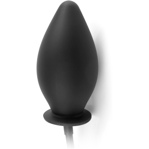 Anal Fantasy Collection Inflatable Silicone Plug - Black