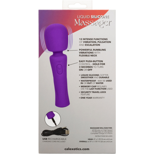 Stella Liquid Silicone Massager - Purple