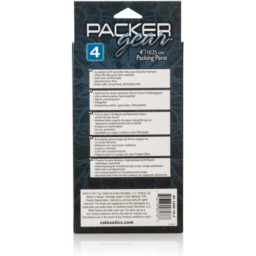 Packer Gear Packing Penis 4 Inch - Brown