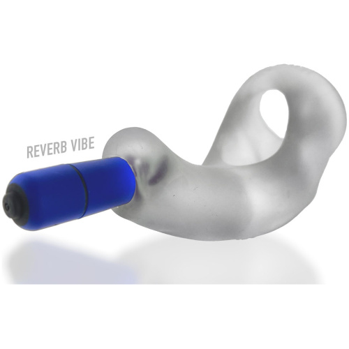 Buzzfuck Taint Vibe-Sling - Clear Ice