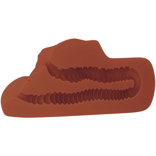 Perfect Pussy Double Stroker - Brown