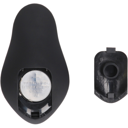 E-Stimulation and Vibration Butt Plug With Wireless Remote Control - Black