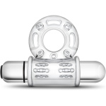Stay Hard 10 Function Vibrating Bull Ring - Clear