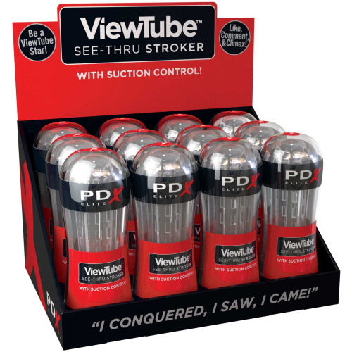 Viewtube Stroker Display - 12 Count
