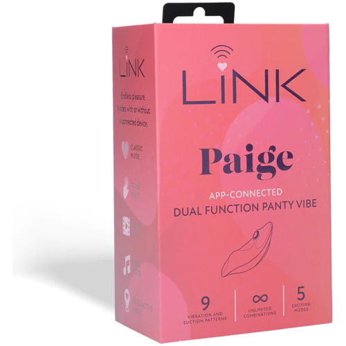 Link Paige - App Connected Dual Function Panty Vibe - Purple