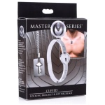 Cuffed Locking Bracelet and Key Necklace