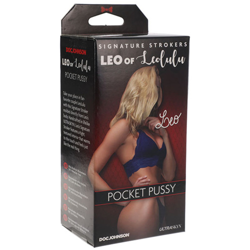 Signature Strokers - Leo of Leolulu - Ultraskyn Pocket Pussy
