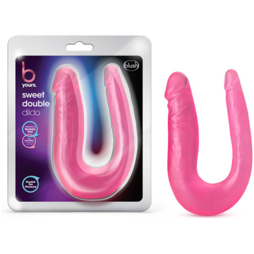 B Yours - Sweet Double Dildo - Pink