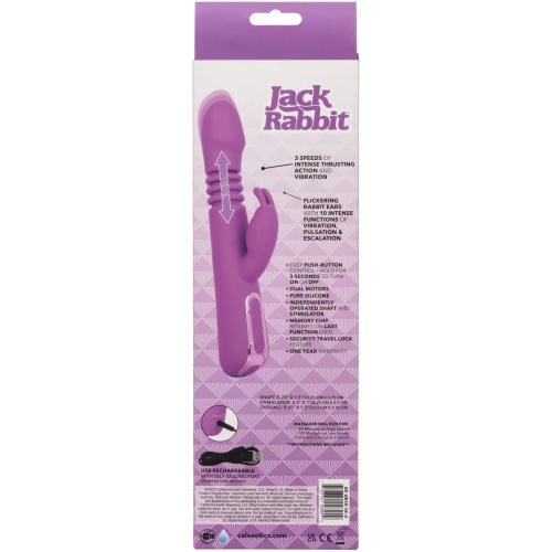 Jack Rabbit Elite Thrusting Rabbit - Purple