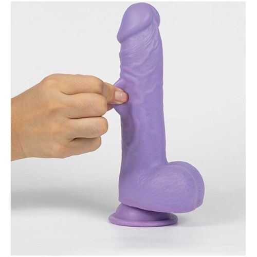 Get Lucky Ms. Lavender 7.5 Inch Dildo - Lavender
