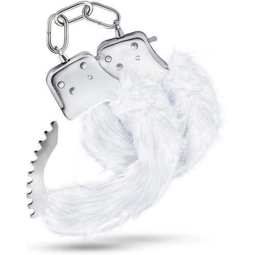 Temptasia - Plush Fur Cuffs - White
