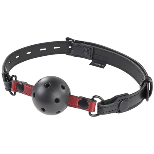 Saffron Interchangeable Gag - Black/red
