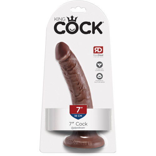 King Cock 7-Inch - Brown