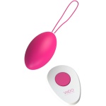 Peach Vibrating Egg - Foxy Pink