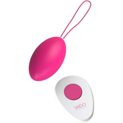 Peach Vibrating Egg - Foxy Pink