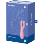 Threesome 3 Vibrator - Pink
