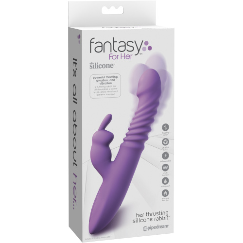 Fantasy for Her Her Thrusting Silicone Rabbit