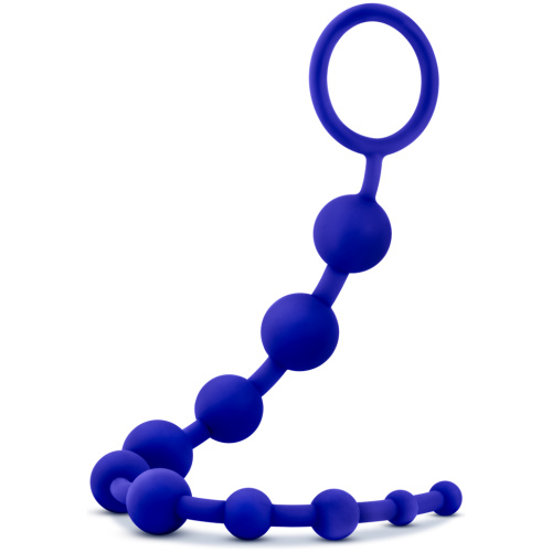 Luxe Silicone 10 Beads - Indigo