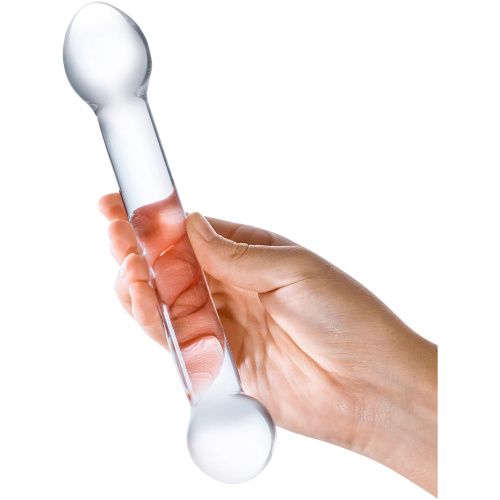 7 Inch Curved Glass G-Spot Stimulator