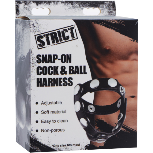 Snap- on Cock & Ball Harness