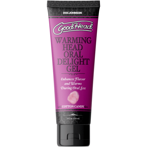 Goodhead - Warming Head Oral Delight Gel - Cotton Candy - 4 Fl. Oz.