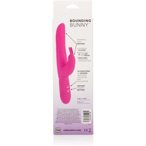 Posh 10-Function Silicone Bounding Bunny - Pink