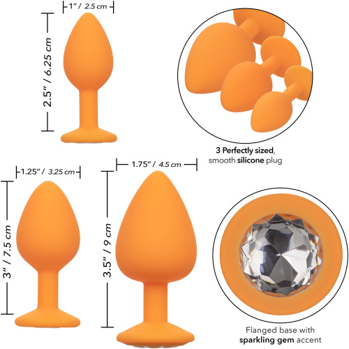 Cheeky Gems - Orange