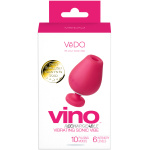 Vino Rechargeable Vibrating Sonic Vibe - Pink