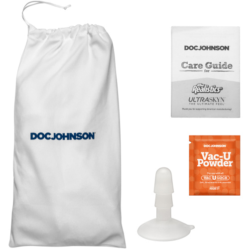 Signature Cocks - Brickzilla - 13 Inch Ultraskyn Cock With Removable Vac-U-Lock Suction Cup - Chocolate